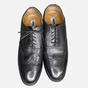 2001 Men’s Florsheim Imperial Kenmoor Black Leather Wing Tip Oxford Shoe Size 10 Florsheim | Shoes | 20 Mens Florsheim Imperial Kenmoor Black  main image 2